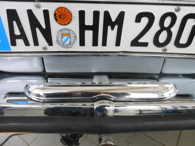 Flachkühler Stoßfängeraktion W111 Coupe/Cabrio